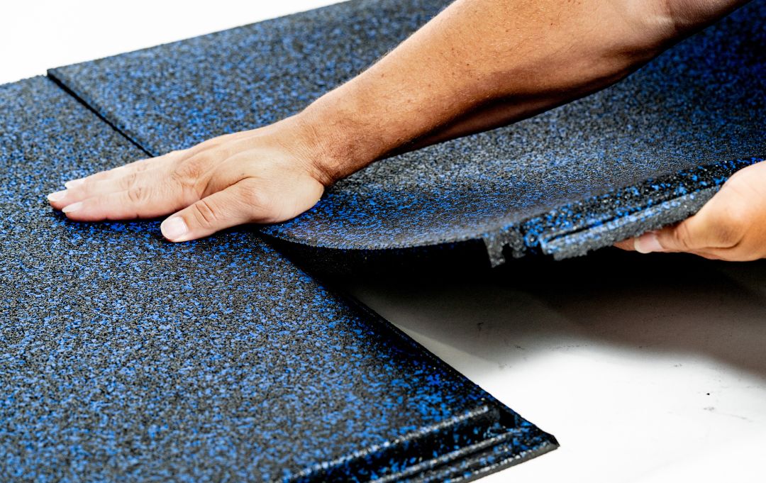 Pop-Lock Tiles - Turf Top Rubber Tiles