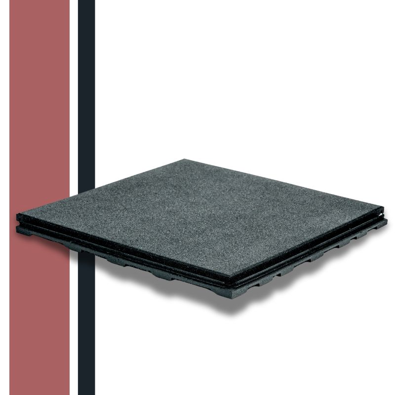 Pop-Lock gym rubber tile