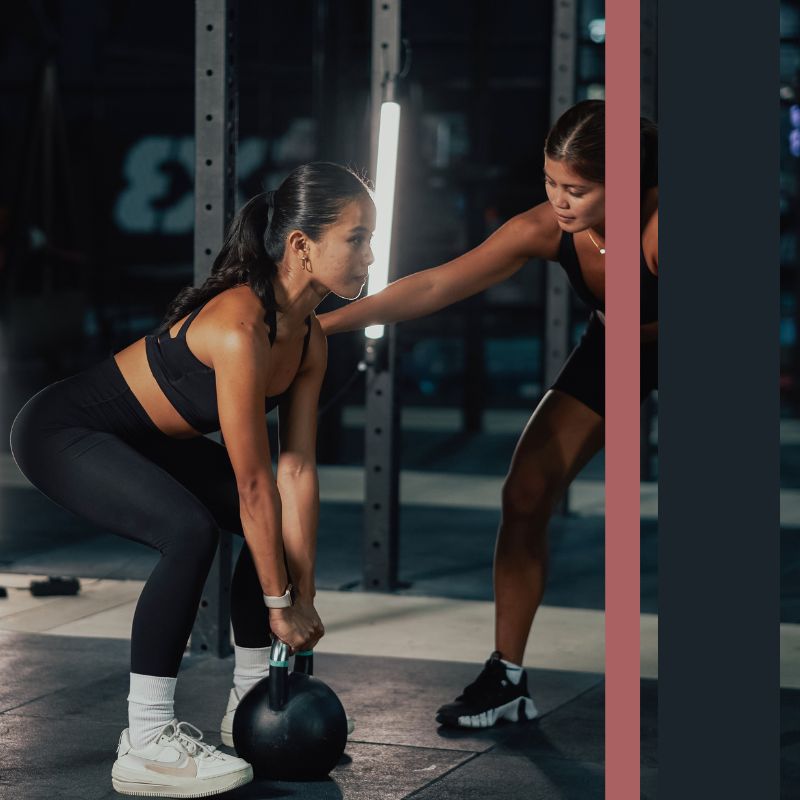 women working out in gym